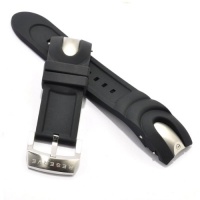 Invicta Reserve Black Polyurethane Strap with Two pins and Tool Invicta Reserve Black Polyurethane Strap with Two pins and Tool