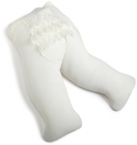 Jefferies Socks Microfiber Rhumba Baby Tight Pearl/Ivory, 0-6 Months Jefferies Socks Microfiber Rhumba Baby Tight Pearl/Ivory, 0-6 Months