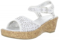 Jessica Simpson Analise Ankle-Strap Sandal (Little Kid/Big Kid),White,1 M US Little Kid