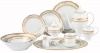 Lorenzo Import Isabella 57-Piece Wavy Porcelain Dinnerware Set