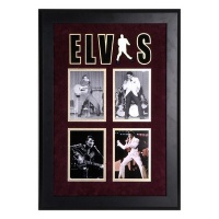Elvis Presley Framed Photo Presentation - 27 X 19 Elvis Presley Framed Photo Presentation - 27 X 19