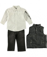 Kenneth Cole Blaine 3-Piece Outfit (Sizes 12M - 24M) - colors as shown, 24 months Kenneth Cole Blaine 3-Piece Outfit (Sizes 12M - 24M) - colors as shown, 24 months