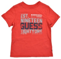 GUESS Boys Midnight Vision Pacific Coast Div. T-Shirt (7, Rouge Red) GUESS Boys Midnight Vision Pacific Coast Div. T-Shirt (7, Rouge Red)