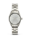 A classic, modern stainless steel timepiece with elegant crystal markers from kate spade new york.