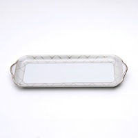 The dominant color of brilliant platinum has the ability to capture light in a room. When candlelight is used you will feel as though you are dining under the moon. The plates are adorned in two variations: plain and with arch pattern. The dominant color of brilliant platinum has the ability to capture light in a room. When candlelight is used you will feel as though you are dining under the moon. The plates are adorned in two variations: plain and with arch pattern.