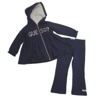 GUESS Kids Girls Fleece Set, BLUE (18M) GUESS Kids Girls Fleece Set, BLUE (18M)