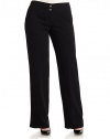 THE LOOKEssential crepe pants with a straight, relaxed legWide waistband, elasticized in backTwo-button closeZip flyAngled front pockets with topstitched edgingStraight, easy legUnfinished hemTHE FITRise, about 10Inseam, about 36THE MATERIAL71% triacetate/29% polyesterCARE & ORIGINDry cleanImported