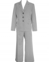 EVAN PICONE Cambridge 2PC Jacket/Pant Suit-SILVER-16P