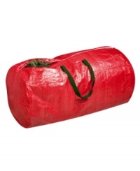 Protect the family tree. Full of years of memories and tradition, your artificial Christmas tree deserves the best storage. Fitting up to a nine-foot tree, this heavy-duty, durable bag keeps your tree away from dust and dirt so that it's in tip-top condition for next year. Protect the family tree. Full of years of memories and tradition, your artificial Christmas tree deserves the best storage. Fitting up to a nine-foot tree, this heavy-duty, durable bag keeps your tree away from dust and dirt so that it's in tip-top condition for next year.
