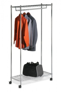 Honey-Can-Do GAR-01120 Heavy Duty Rolling Garment Rack Honey-Can-Do GAR-01120 Heavy Duty Rolling Garment Rack