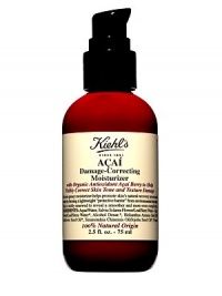 Ecocert organic damage-repairing formulations with organic antioxidant acai berry to help visibly repair skin tone and texture damage. An antioxidant-enriched moisturizer to help repair the visible effects of damaging oxidative environmental stress while minimizing fine lines and loss of elasticity. Paraben free and silicone free. Supports skin's own renewal process to help repair visible effects of oxidative skin damage. Ecocert organic damage-repairing formulations with organic antioxidant acai berry to help visibly repair skin tone and texture damage. An antioxidant-enriched moisturizer to help repair the visible effects of damaging oxidative environmental stress while minimizing fine lines and loss of elasticity. Paraben free and silicone free. Supports skin's own renewal process to help repair visible effects of oxidative skin damage.