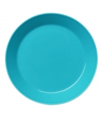 With a minimalist design and unparalleled durability, the Teema salad plates make preparing and serving meals a cinch. Featuring a sleek, angled edge in glossy turquoise-colored porcelain by Kaj Franck for Iittala. With a minimalist design and unparalleled durability, the Teema salad plates make preparing and serving meals a cinch. Featuring a sleek, angled edge in glossy turquoise-colored porcelain by Kaj Franck for Iittala.