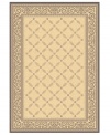 Make your patio more fashionable with this sophisticated rug from Safavieh. Designed for both indoor and outdoor environments, this welcoming piece adds warmth to any space. (Clearance)
