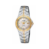 Pulsar Women's PXT682 Dress Sport Two-Tone Watch Pulsar Women's PXT682 Dress Sport Two-Tone Watch