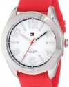 Tommy Hilfiger Women's 1781258 Sport Red Silicon Stainless Steel Watch