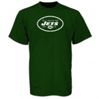NFL Men's New York Jets Logo Premier Tee Shirt, Green
