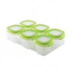 Ideal for storing large batches of pureed foods and serving baby on the go, these handy containers allow you to portion, store, freeze, heat and serve baby food with ease, and they can be stacked easily in the freezer for compact storage.