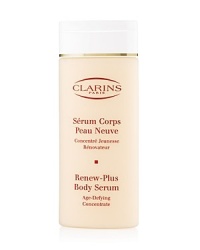 A concentrated age-defying body moisturizer that moisturizes continuously throughout the day and night to maintain skins youthful look. Immediately and over time, it restores the smoothness of youthful-looking skin, helps prevent wrinkles and lines and imparts smoother, firmer skin that radiates a bright, healthy-looking glow.