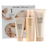 Shiseido Benefiance 1-2-3 Kit: Balancing Softener Enriched 100 ml + Cleansing Foam 75ml + Day Cream 30ml - 3pcs