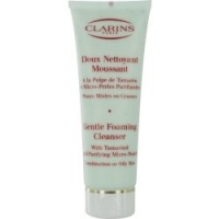 Clarins by Clarins: GENTLE FOAMING CLEANSER WITH TAMARIND & PURIFYING MICRO PEARLS ( COMBINATION/ OILY SKIN ) --/4.4OZ Clarins by Clarins: GENTLE FOAMING CLEANSER WITH TAMARIND & PURIFYING MICRO PEARLS ( COMBINATION/ OILY SKIN ) --/4.4OZ