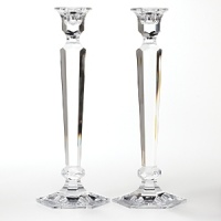 Light up every day of your life with the remarkable beauty of Miller Rogaska crystal. Handcrafted by European artisans with time-honored care and attention to detail, each piece is known for its brilliance, clarity and flawless quality. Summit candlesticks, 12H. pair. Light up every day of your life with the remarkable beauty of Miller Rogaska crystal. Handcrafted by European artisans with time-honored care and attention to detail, each piece is known for its brilliance, clarity and flawless quality. Summit candlesticks, 12H. pair.