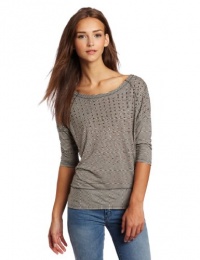 Jolt Juniors Long Sleeve Top, Beige, Medium Jolt Juniors Long Sleeve Top, Beige, Medium