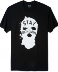 This Stay Schemin' shirt by Swag Like Us adds sleek urban style to your look. This Stay Schemin' shirt by Swag Like Us adds sleek urban style to your look.