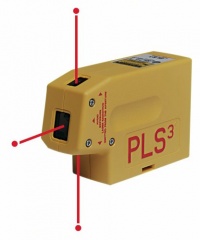 PLS Laser PLS-60523 PLS3 Laser Level Tool, Yellow PLS Laser PLS-60523 PLS3 Laser Level Tool, Yellow