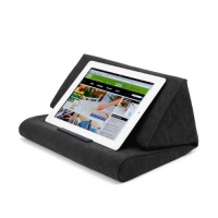 IPEVO PadPillow Pillow Stand for the new iPad 3 & iPad 2 & iPad 1 - Charcoal Gray IPEVO PadPillow Pillow Stand for the new iPad 3 & iPad 2 & iPad 1 - Charcoal Gray