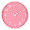 DecoMates Non-Ticking Silent Wall Clock - Fruity Watermelon (Pink)