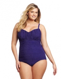 Miraclesuit Women's Plus Size Pin Point Rialto