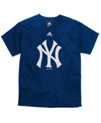 Loud and proud. The best fans go the biggest so whether he's rooting for the Yankees, Red Sox or Phillies, he can throw on this logo tee from adidas and let everyone know. Loud and proud. The best fans go the biggest so whether he's rooting for the Yankees, Red Sox or Phillies, he can throw on this logo tee from adidas and let everyone know.