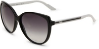 Gucci GG3162/S Sunglasses - 0OVF Black White (JJ Grey Gradient Lens) - 60mm Gucci GG3162/S Sunglasses - 0OVF Black White (JJ Grey Gradient Lens) - 60mm