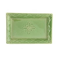 Green with envy! Juliska's latest saturated hue adds lush layering to your table. Pair Garden Green with whitewash collections or layer with Classic Bamboo for a chic spring entertaining story. Green with envy! Juliska's latest saturated hue adds lush layering to your table. Pair Garden Green with whitewash collections or layer with Classic Bamboo for a chic spring entertaining story.