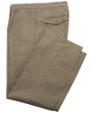 LCW, Linen and Cotton Casual Dress Pants, Single Pleat - Trousers For Men