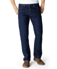 An all-American classic. The 501 Red Tab jean features five-pocket styling with signature stitching on back pockets. Button fly. An all-American classic. The 501 Red Tab jean features five-pocket styling with signature stitching on back pockets. Button fly.
