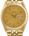 Seiko Men's SGF206 Dress Gold-Tone Watch