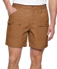 Shorten your style list with these mid-thigh shorts from Club Room. Shorten your style list with these mid-thigh shorts from Club Room.