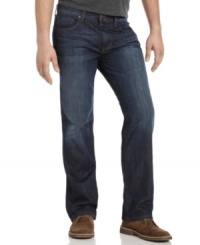 This pair of Joe's Jeans is authentic style for the guy who knows what he wants. This pair of Joe's Jeans is authentic style for the guy who knows what he wants.