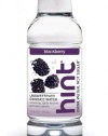Hint Premium Essence Water, Blackberry, 16-Ounce Bottles (Pack of 12)