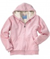 Charles River Apparel WomenÕs Sherpa Hooded Sweatshirt