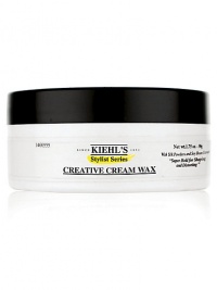 Non-greasy cream-wax provides optimum sculpting and hair separation with strong hold. Its texture allows for an easy application and creative styling. With a blend of silk powders and instantly absorbed natural extracts, this unique formula provides strength and vitality to hair, allowing you to shape and control your style however you choose. For medium to coarse hair textures. Forumlated for easy application and rinse off. 1.75 oz. Non-greasy cream-wax provides optimum sculpting and hair separation with strong hold. Its texture allows for an easy application and creative styling. With a blend of silk powders and instantly absorbed natural extracts, this unique formula provides strength and vitality to hair, allowing you to shape and control your style however you choose. For medium to coarse hair textures. Forumlated for easy application and rinse off. 1.75 oz.
