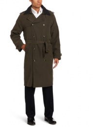London Fog Men's Bogart Double Breasted Belted Trench Coat London Fog Men's Bogart Double Breasted Belted Trench Coat