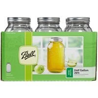 Half Gallon Wide Mouth Canning Jars (6 Count) Half Gallon Wide Mouth Canning Jars (6 Count)