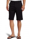 Perry Ellis Men's Flat Front Twill Short