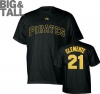 Roberto Clemente Big & Tall Pittsburgh Pirates #21 Cooperstown Name and Number T-Shirt