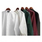 Edwards Garment Men's Banded Collar Shirt