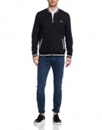 HUGO BOSS Men's Color Contrast Zip Jacket