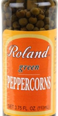 Roland Green Peppercorns, 3.75-Ounce Jars (Pack of 6) Roland Green Peppercorns, 3.75-Ounce Jars (Pack of 6)