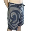 Quiksilver Mens Cypher Papeete Boardshorts Black & Olive Green 501507-BLK
